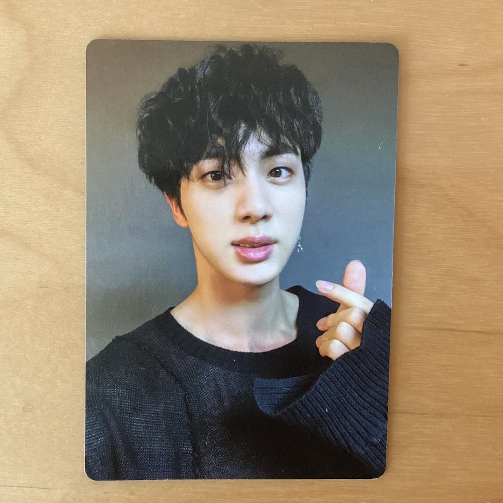BTS Jin (Kim Seokjin) Fake Love Music Video Selfie Photocard
